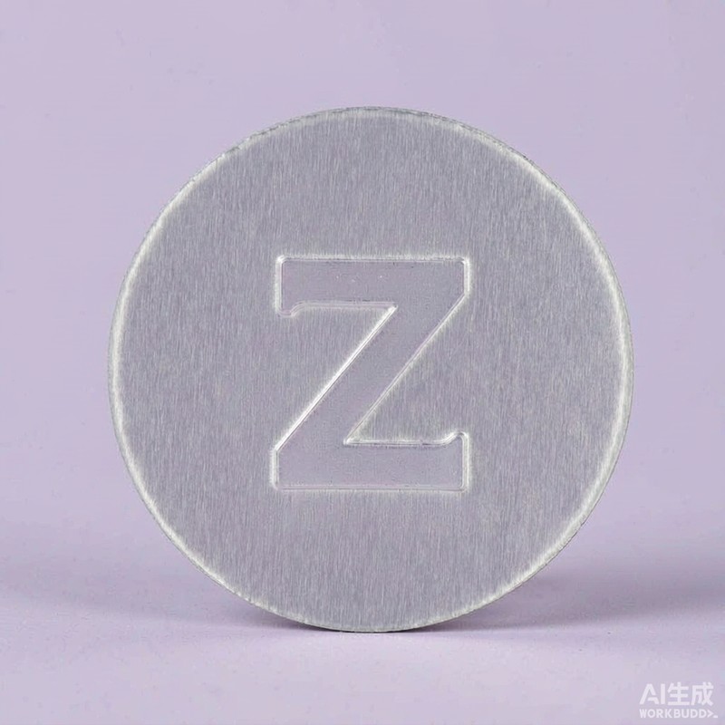 Steel-stamp embossed aluminium liner detail